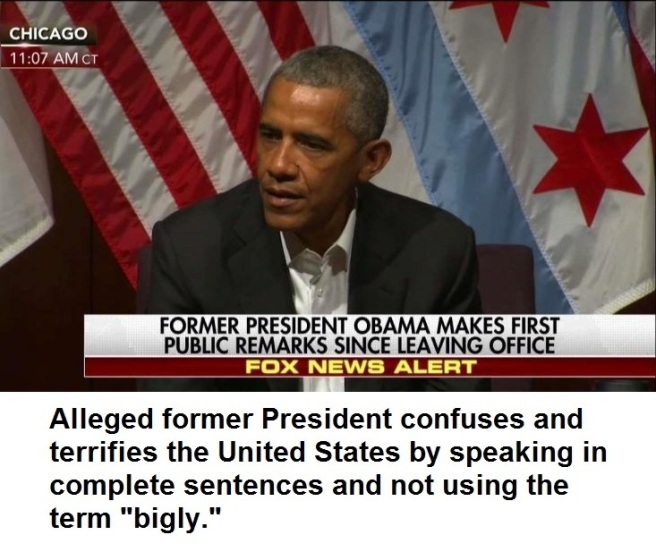Obama speaks chicago
