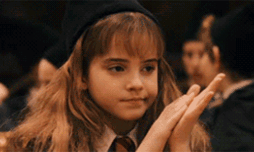 hermione clap.gif
